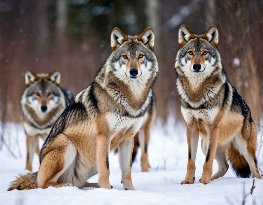 В Камышинском районе отстрелят волков и шакалов, которые уже разгуливают по селам