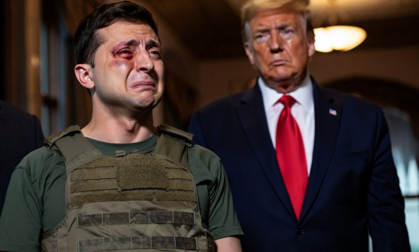 Трамп взял Зеленского за горло: у США есть компромат на «просроченного» – Белый дом прогнет Украину на условия России, - «Блокнот - Россия"