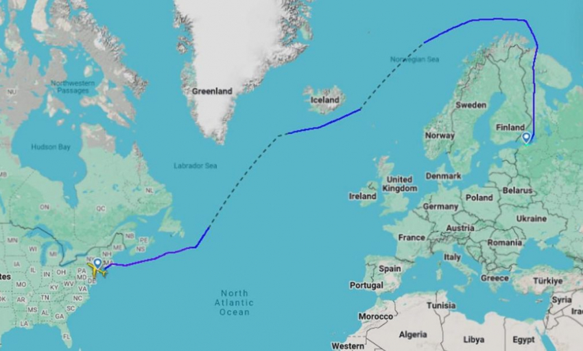 В США приземлился спецборт «Россия» — молчание властей пугает, - «Блокнот - Россия"
