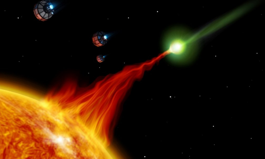 Солнце спасет человечество? «Царь-протуберанец» ударит по межзвездному кораблю пришельцев 3I/ATLAS, - «Блокнот - Россия"