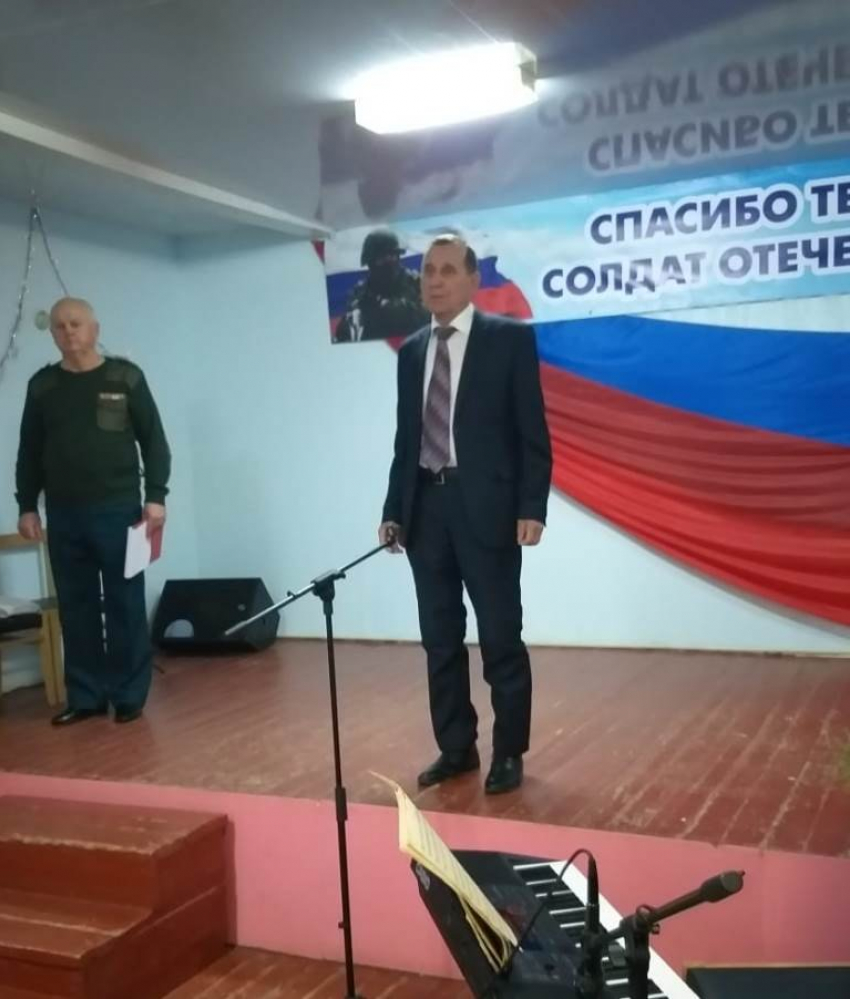 Вице-спикер Камышинской городской думы «сопроводил» концерт для раненых бойцов в местном военном госпитале