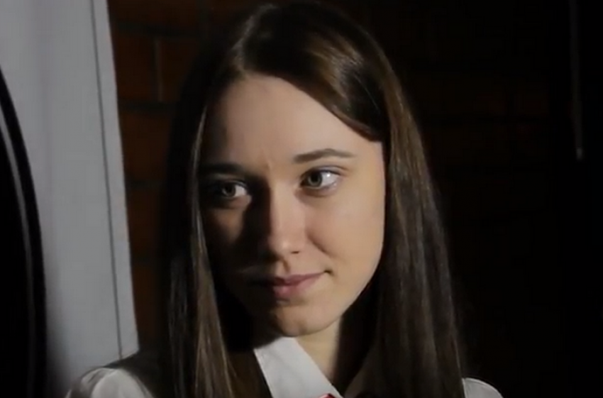 Макаревич Елена в этапе «Эрудит» конкурса «Мисс Снегурочка 2018» 