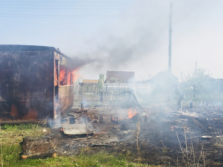 В страшном пожаре в селе Терновка Камышинского района сгорел заживо безногий инвалид