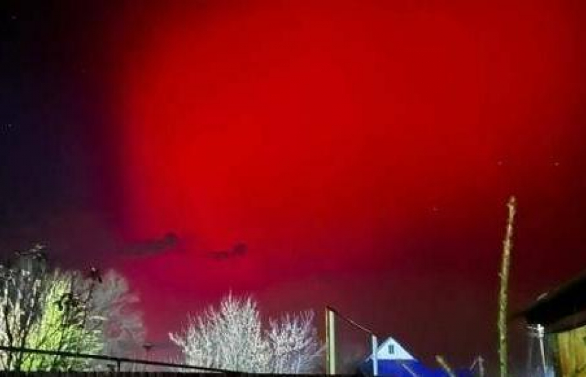Красное свечение в небе в Волгоградской области опять может появиться сегодняшней ночью, 11 ноября: что происходит? 