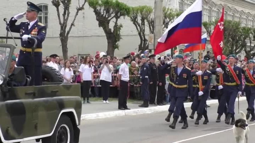 Через три часа в Камышине начнется первая репетиция парада Победы