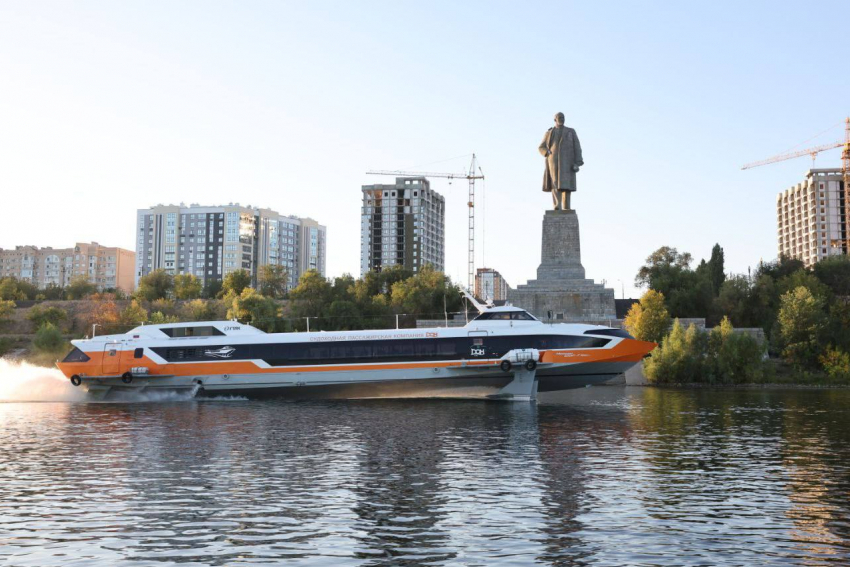 Новейший «Метеор» на подводных крыльях замечен в Волгограде, а Камышин без причала по-прежнему «не в теме» 