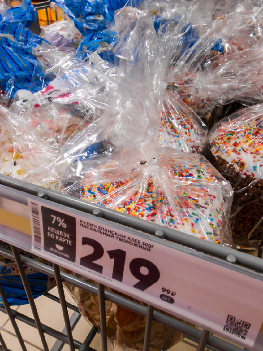 Камышане считают дорогими небольшие куличи в среднем по 200 с лишним рублей