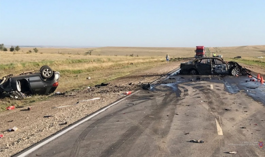 Страшная смертельная авария произошла сегодня под Камышином