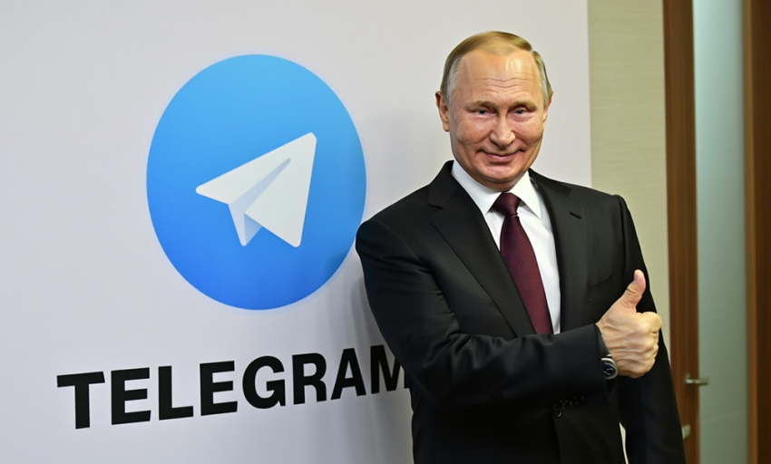 Путин благословил Telegram и призвал власти работать с молодежью в мессенджере