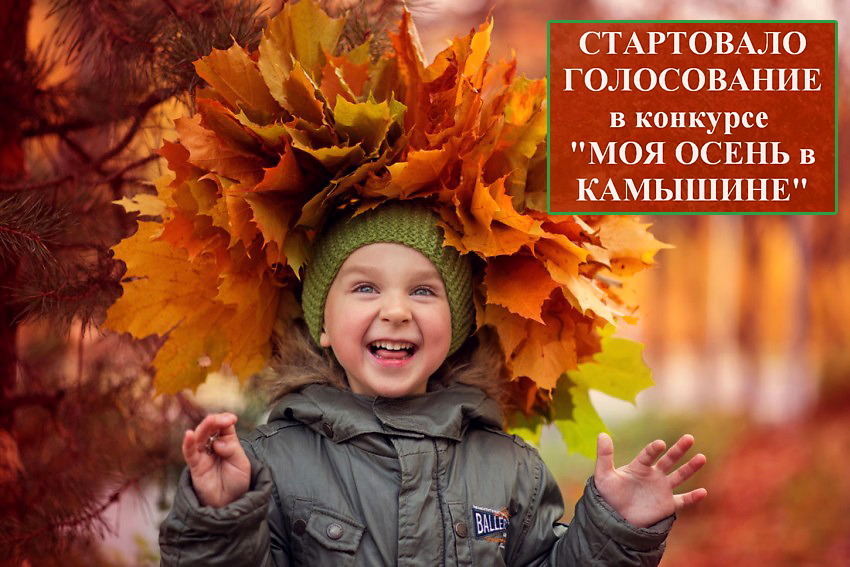 Стартовало голосование в Конкурсе «Детская осень» на сайте «Блокнот Камышин»