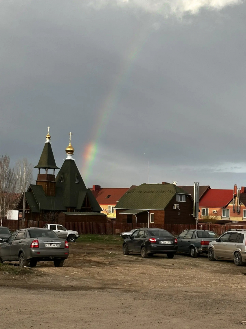 Дождь и гроза, но тепло: погода в Камышине 1 апреля