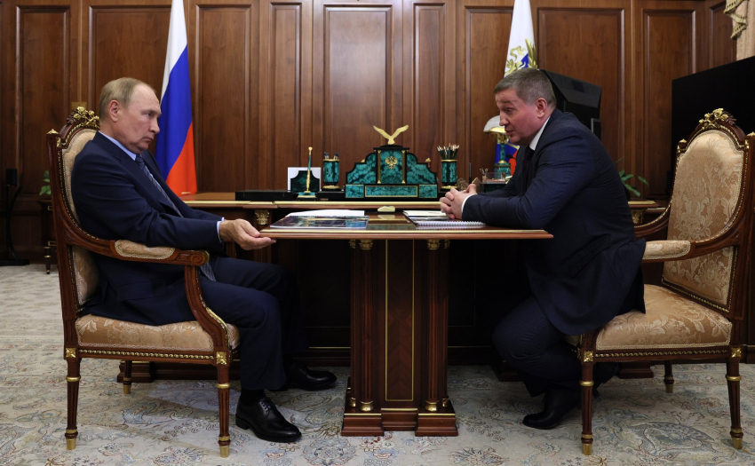 Путин назначил встречу губернатору Волгоградской области: предположительно, чтобы дать «добро» на перевыборы, - «Блокнот Волгограда"