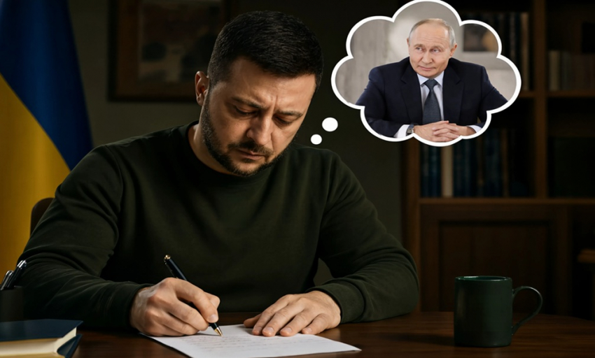 Зеленский написал хамское открытое письмо Путину, Кремль отреагировал: «Ждем на капитуляцию в Москве»