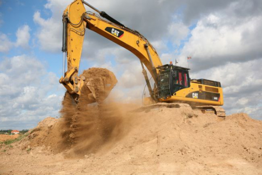 В Камышинском районе начинается разработка песчаного карьера у села  Поповка