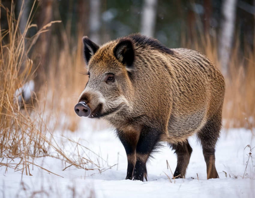 Отправить 5 кабанов на новогодний стол разрешили в Камышинском районе