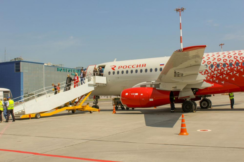 На рынок авиаперевозок Волгоградской области зашла «Россия» с отечественными самолетами