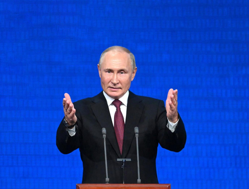 В сети появился сайт Владимира Путина - кандидата в президенты
