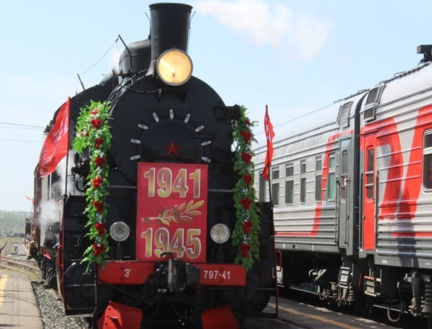 На железнодорожном вокзале Камышина сделает остановку ретропоезд