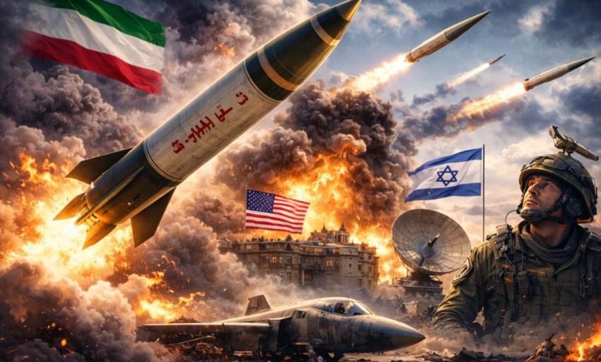 Иран атаковал базы США и Израиля сверхтяжёлыми ракетами: в Израиле — паника, - «Блокнот - Россия"