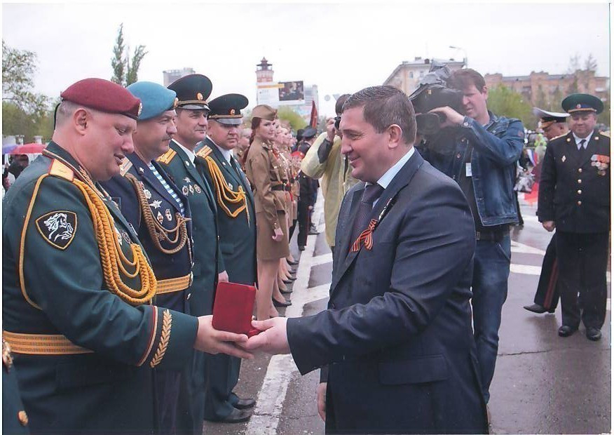Генерал Сергей Данкович, зкс-директор завода слесарно-монтажного инструмента, возвращается в Камышин